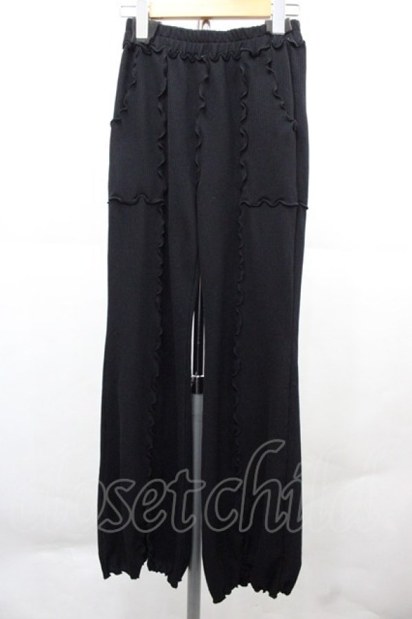 画像1: Candy Stripper / ブーツカットパンツ 2 ブルー I-25-12-06-111-PU-PA-SA-ZI (1)