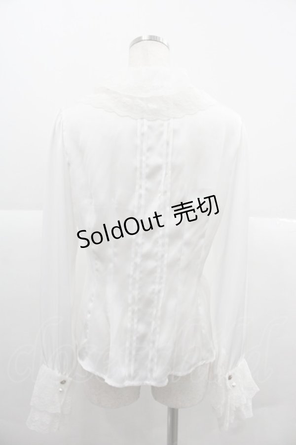 画像2: BABY,THE STARS SHINE BRIGHT / キャロラインブラウス  白 I-25-12-06-002-BA-BL-SA-ZI (2)