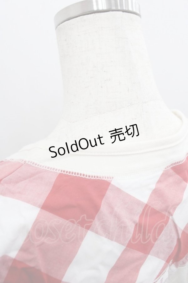 画像4: PINK HOUSE / たれ耳うさぎ刺繍ワッペンカットソー  アイボリー I-25-12-06-021-LO-TO-SA-ZI (4)