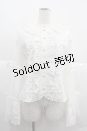 画像: BABY,THE STARS SHINE BRIGHT / Lilinaブラウス  白 I-25-12-06-004-BA-BL-SA-ZI
