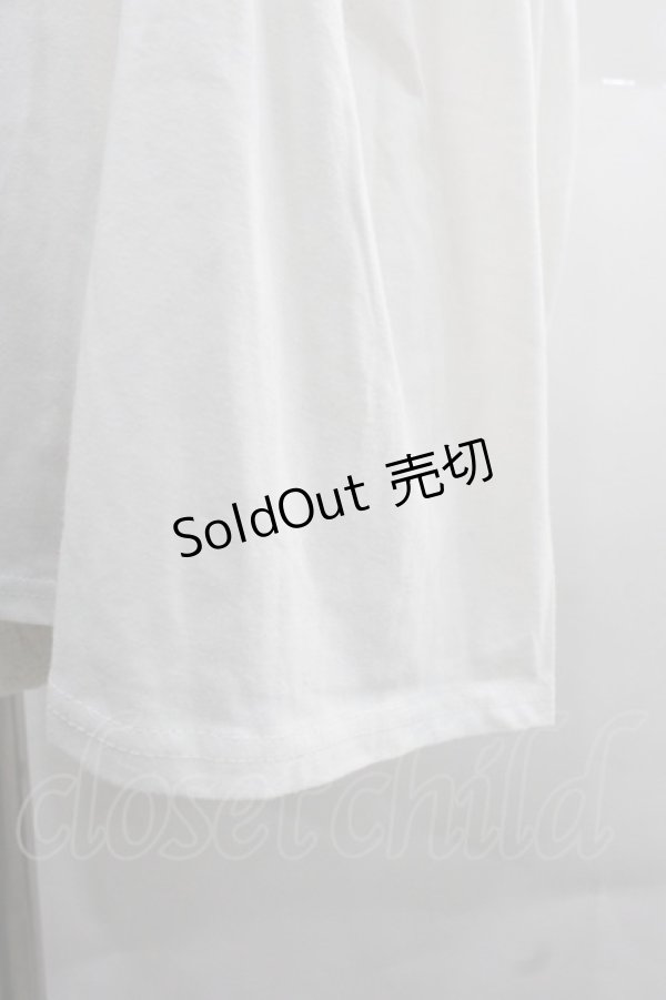 画像4: Rydia / ひげさん半袖カットソー  白Ｘ黒 I-25-12-06-027-PU-TO-SA-ZT194 (4)