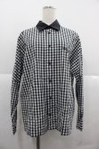 画像1: MILKBOY / ギンガムチェック長袖シャツ  黒Ｘ白チェック I-25-12-06-029-MB-BL-SA-ZI (1)