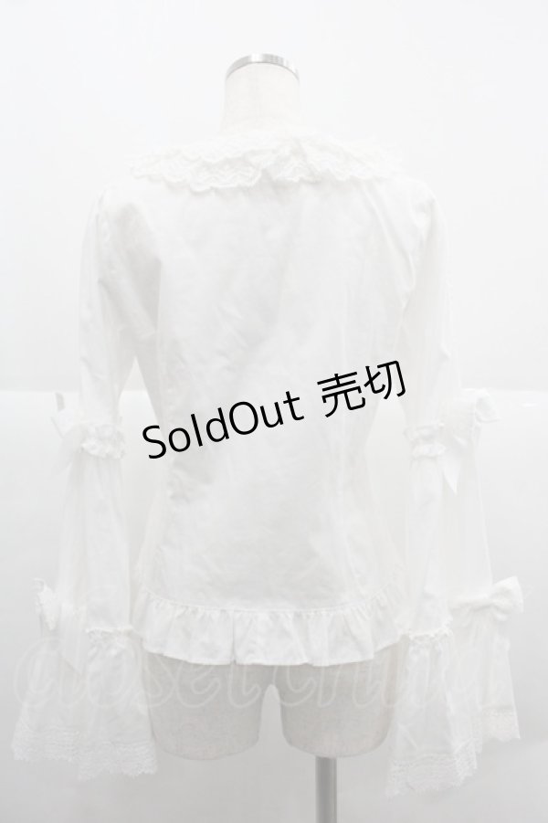 画像2: BABY,THE STARS SHINE BRIGHT / Lilinaブラウス  白 I-25-12-06-004-BA-BL-SA-ZI (2)