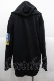 画像2: KMK(KINGLY MASK) / パッチワークデザインパーカー  黒Ｘ黄色Ｘ青 I-25-12-06-030-PU-TO-SA-ZI (2)