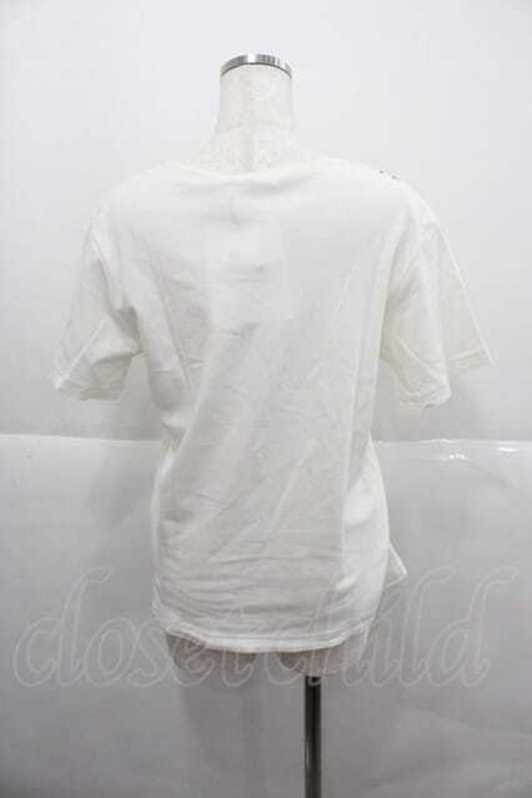 画像2: PINK HOUSE / バンダナプリントカットソー 3(M) アイボリー I-25-12-09-006-LO-TO-SA-ZT197 (2)