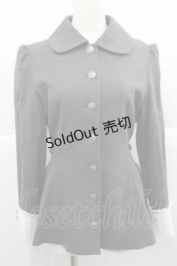 画像1: Innocent World / バリトンジャケット L グレー I-25-12-09-040-IW-JA-SA-ZI (1)