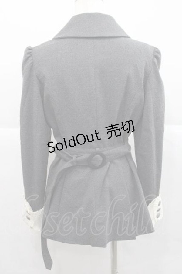 画像2: Innocent World / バリトンジャケット L グレー I-25-12-09-040-IW-JA-SA-ZI (2)