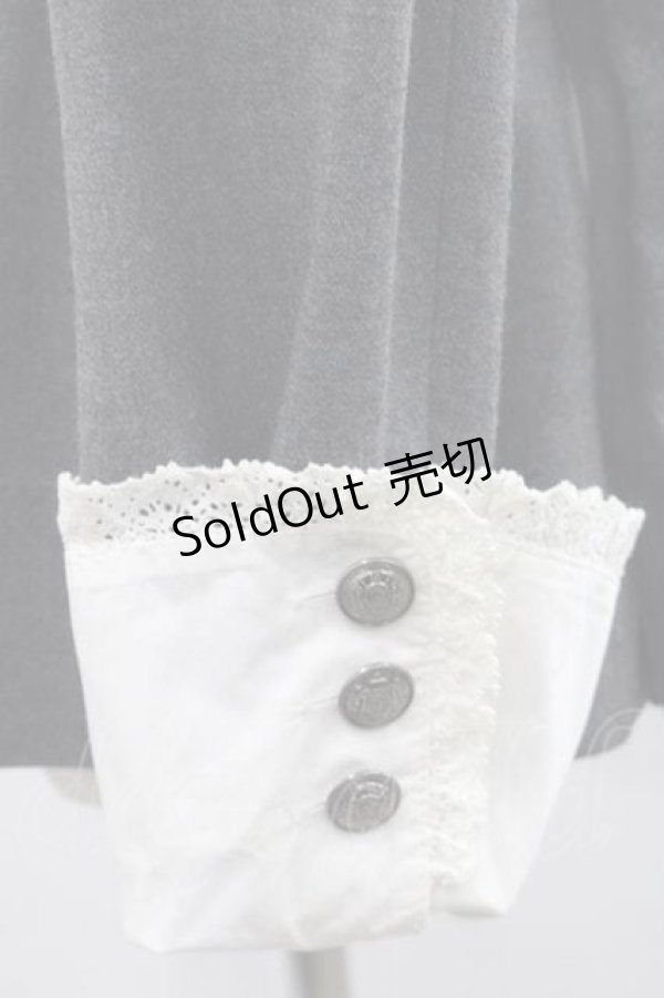 画像3: Innocent World / バリトンジャケット L グレー I-25-12-09-040-IW-JA-SA-ZI (3)