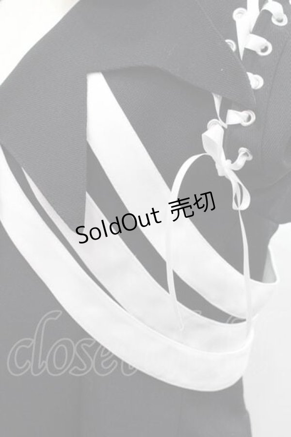 画像3: Triple fortune / スケルトンジャケット  黒Ｘ白 I-25-12-09-042-EL-JA-SA-ZI (3)