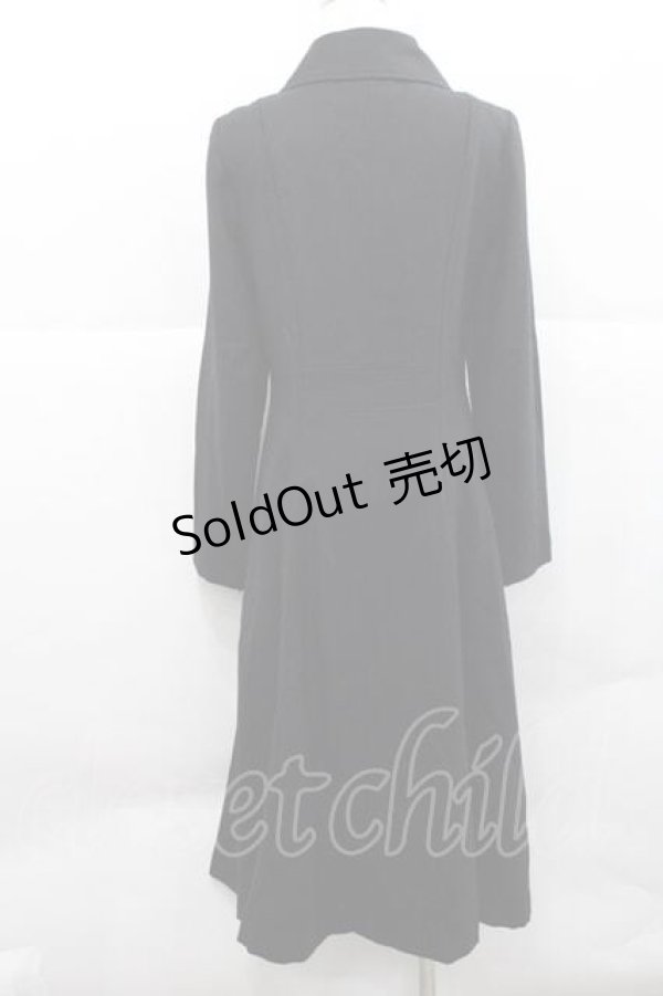 画像2: BPN / 3連ベルトロングコート M 黒 I-25-12-09-043-GO-CO-SA-ZI (2)