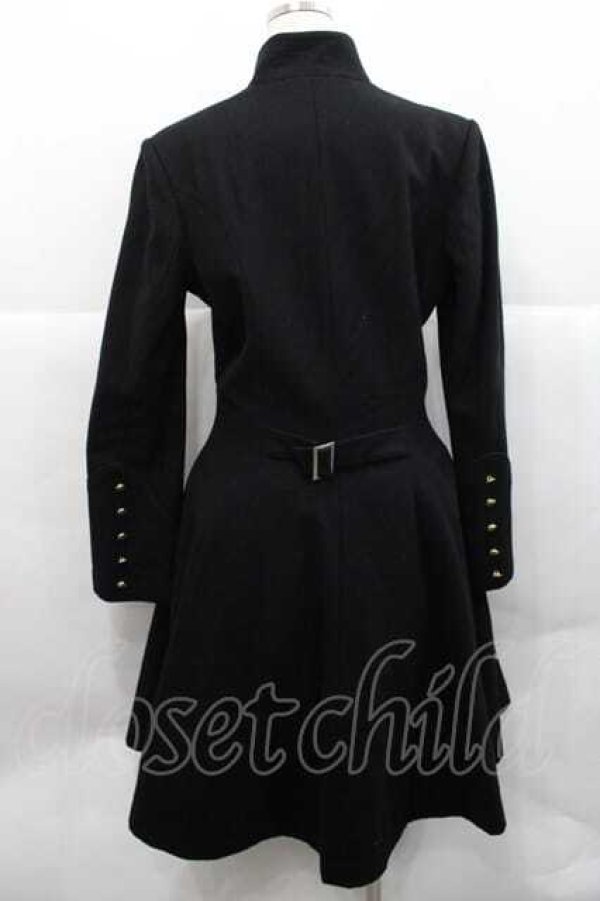 画像2: Sanplusfriend / ロングコート  黒 I-25-12-09-044-GO-CO-SA-ZI (2)