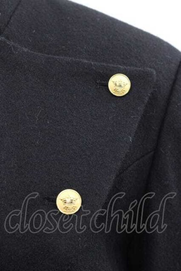 画像4: Sanplusfriend / ロングコート  黒 I-25-12-09-044-GO-CO-SA-ZI (4)