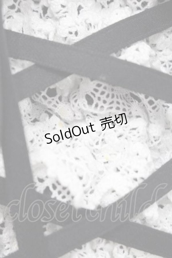 画像4: BABY,THE STARS SHINE BRIGHT / ベビードールジャンパースカート  黒Ｘ白 I-25-12-09-048-BA-OP-SA-ZI (4)