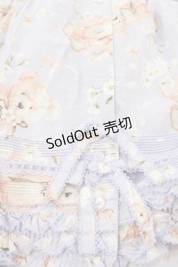 画像6: PINK HOUSE / 桜Teddyプリントワンピース  ラベンダー I-25-12-09-069-LO-OP-SA-ZI (6)