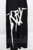 画像3: KRY CLOTHING / 「MARMAID」スカート  黒Ｘ白 I-25-12-09-075-EL-SK-SA-ZI (3)