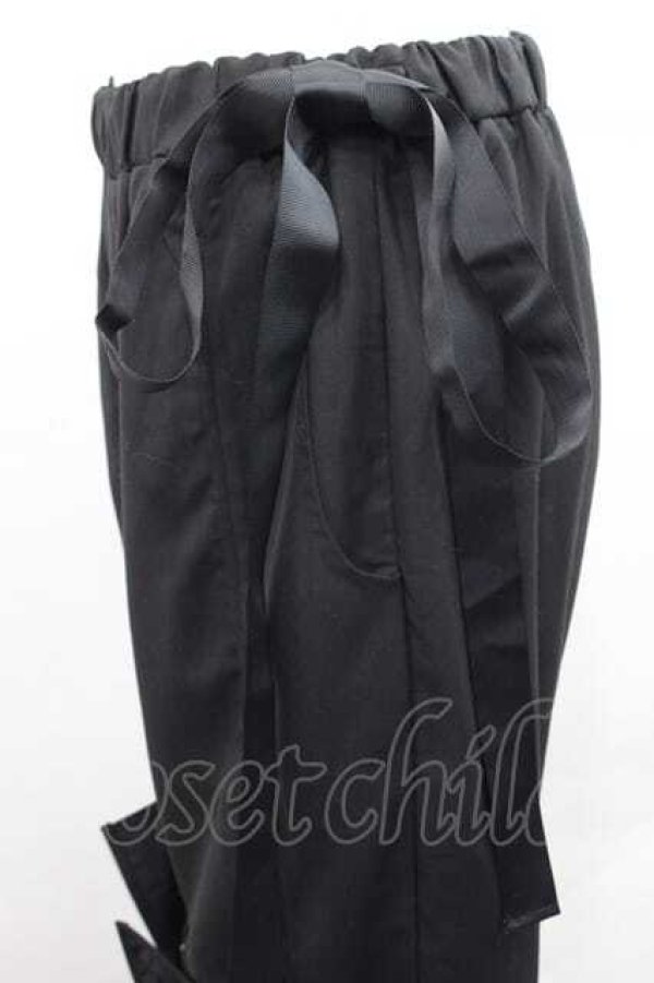 画像4: HEIHEI / リボンパンツ  黒 I-25-12-09-083-PU-PA-SA-ZI (4)