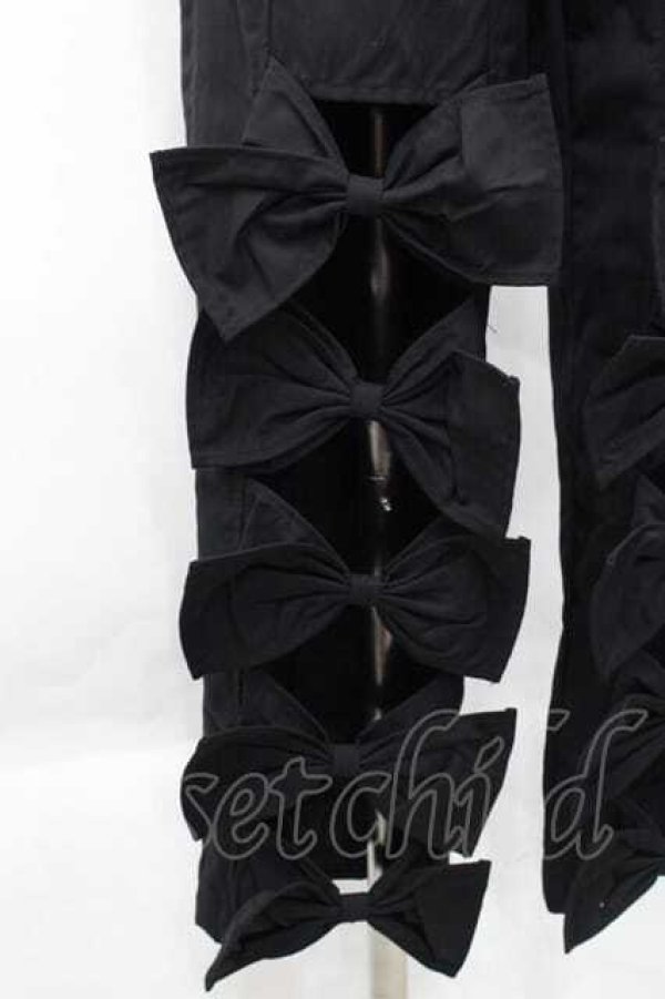 画像5: HEIHEI / リボンパンツ  黒 I-25-12-09-083-PU-PA-SA-ZI (5)