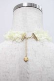 画像2: Angelic Pretty / レースハートチャームチョーカー  イエロー I-25-12-09-086-AP-AC-SA-ZI (2)