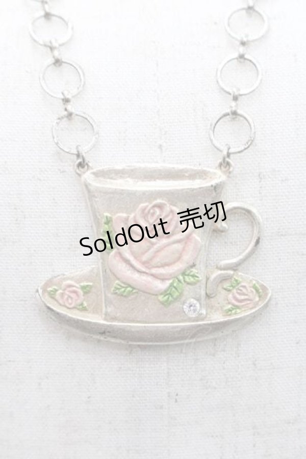 画像2: Emily Temple cute / カッププレートネックレス  シルバー I-25-12-09-088-ET-AC-SA-ZI (2)