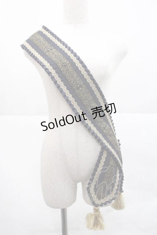 画像1: ALICE and the PIRATES / ねずみの王様Gualtiero エシャルプ付きベスト  ネイビー I-25-12-09-089-PA-JA-SA-ZI (1)