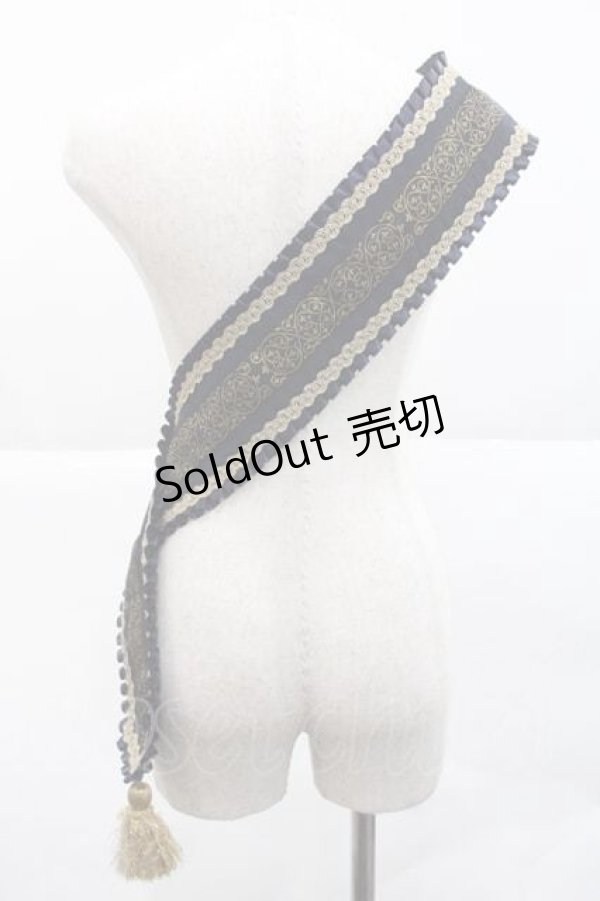 画像2: ALICE and the PIRATES / ねずみの王様Gualtiero エシャルプ付きベスト  ネイビー I-25-12-09-089-PA-JA-SA-ZI (2)