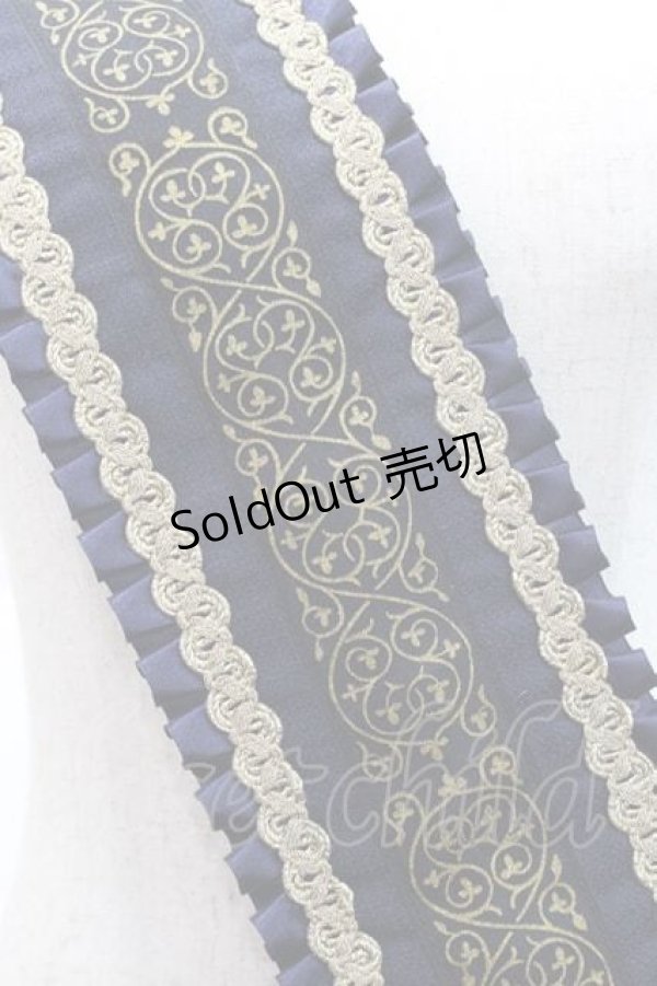 画像3: ALICE and the PIRATES / ねずみの王様Gualtiero エシャルプ付きベスト  ネイビー I-25-12-09-089-PA-JA-SA-ZI (3)