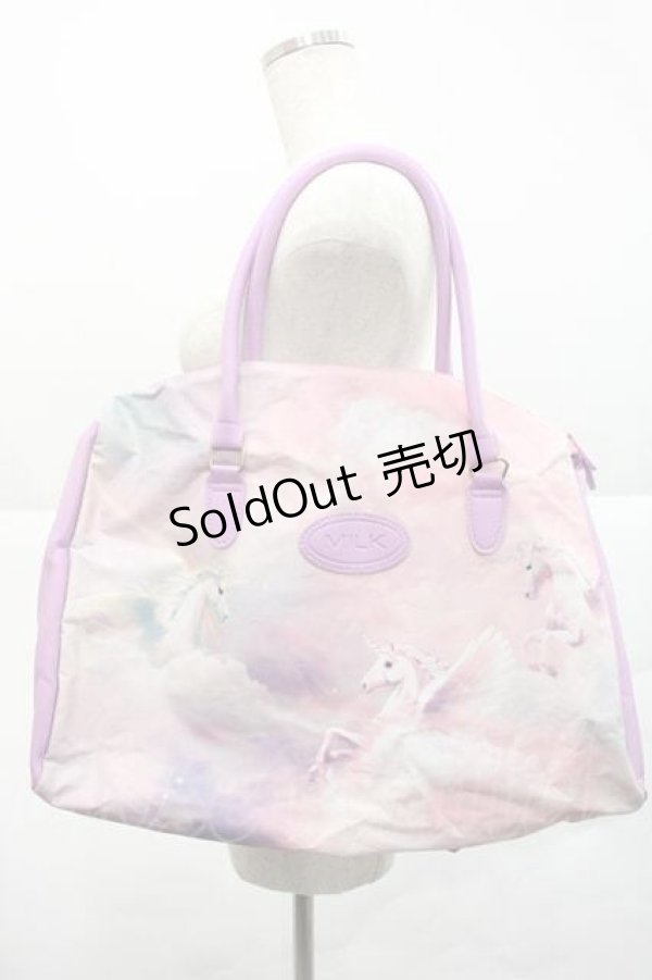 画像1: MILK / FANTASTIC BIG BAG  ラベンダー I-25-12-09-090-ML-BG-SA-ZI (1)