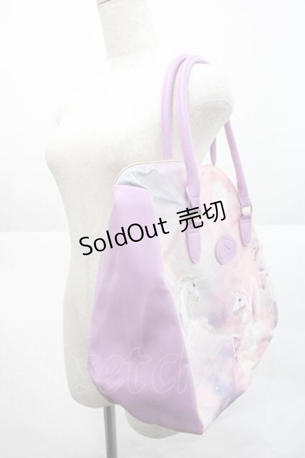 画像2: MILK / FANTASTIC BIG BAG  ラベンダー I-25-12-09-090-ML-BG-SA-ZI (2)