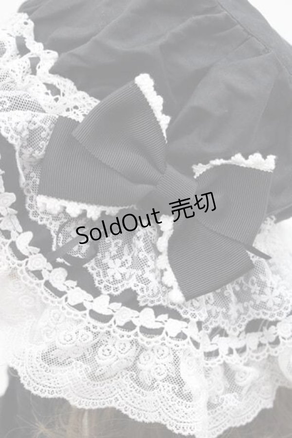 画像5: BABY,THE STARS SHINE BRIGHT / champetre fleurieマザーボンネット  黒×オフ白 I-25-12-09-093-BA-AC-SA-ZI (5)