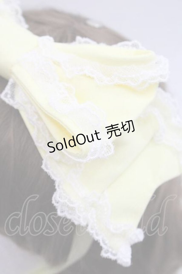 画像3: Angelic Pretty / Dollyヒロインリボンヘッドドレス  イエロー I-25-12-09-095-AP-AC-SA-ZI (3)