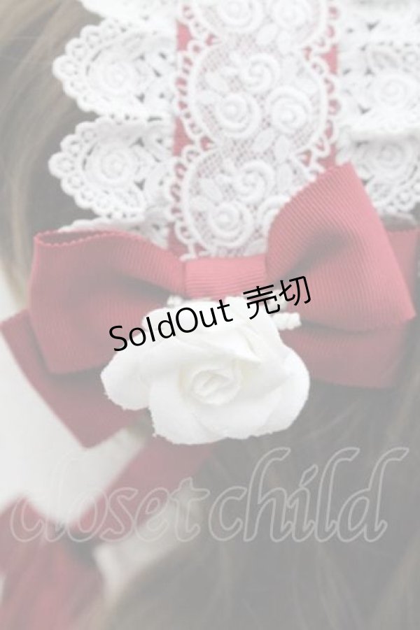 画像4: BABY,THE STARS SHINE BRIGHT / ロザリィ・ローズヘッドドレス  エンジ I-25-12-09-096-BA-AC-SA-ZI (4)