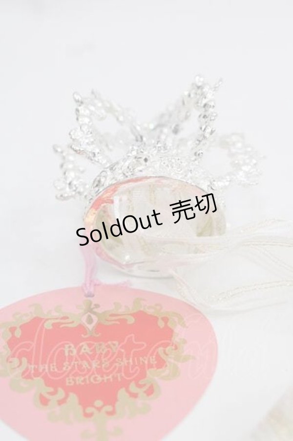画像3: BABY,THE STARS SHINE BRIGHT / 蝶々王冠ヘッドドレス  シルバーＸ白 I-25-12-09-099-BA-AC-SA-ZI (3)