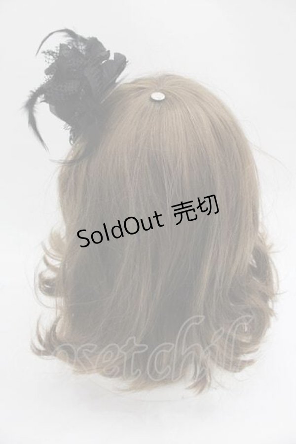 画像3: GOTHPUNKその他(買取対象外) / 羽根薔薇ミニハット  黒 I-25-12-09-102-PU-AC-SA-ZI (3)