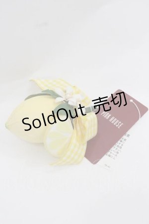 画像: PINK HOUSE / ハニーレモンコサージュ  イエロー I-25-12-09-107-LO-AC-SA-ZI