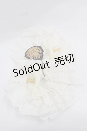 画像: ALICE and the PIRATES / セイレーンのバラレースのお袖留め  生成り I-25-12-09-110-PA-ZA-SA-ZI