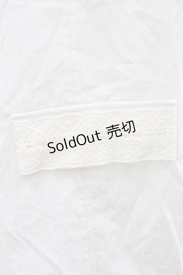 画像5: Hoshibako Works / カナリアの唄　ビッグスカーフブラウス  生成 I-25-12-09-017-LO-BL-SA-ZI (5)