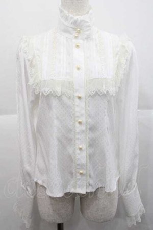 画像: BABY,THE STARS SHINE BRIGHT / Ribbon Partyブラウス  白 I-25-12-09-018-BA-BL-SA-ZI