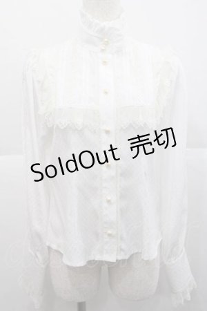 画像: BABY,THE STARS SHINE BRIGHT / Ribbon Partyブラウス  白 I-25-12-09-018-BA-BL-SA-ZI