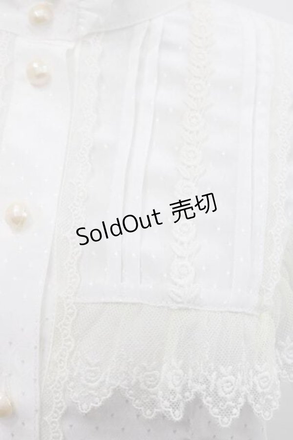 画像4: BABY,THE STARS SHINE BRIGHT / Ribbon Partyブラウス  白 I-25-12-09-018-BA-BL-SA-ZI (4)