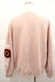 画像2: PINK HOUSE / ワッペンロゴトレーナー  ピンク I-25-12-09-024-LO-TO-SA-ZI (2)
