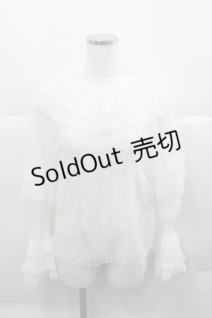 画像: Faye Faye design（海外ロリータブランド） / シースルートップス  アイボリー I-25-12-13-044-LO-TO-SA-ZI