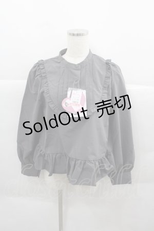 画像: FLC / 皆方由衣コラボペプラムブラウス L グレー I-25-12-13-048-LO-BL-SA-ZI