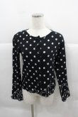 画像1: Angelic Pretty / Frenchドットカットカーディガン  黒Ｘ白 I-25-12-13-050-AP-TO-SA-ZI (1)