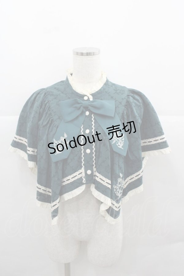 画像1: Hoshibako Works / 西洋人形魔法ケープ  グリーン I-25-12-13-054-LO-JA-SA-ZI (1)