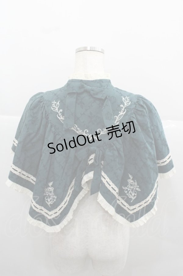 画像2: Hoshibako Works / 西洋人形魔法ケープ  グリーン I-25-12-13-054-LO-JA-SA-ZI (2)