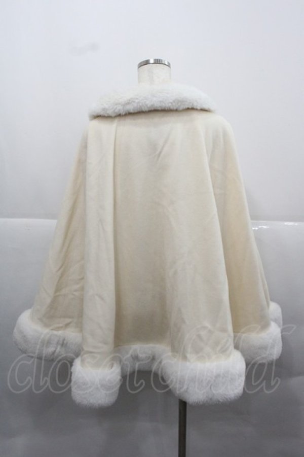 画像2: Angelic Pretty / クレールケープ アイボリーｘ白 I-25-12-13-059-AP-JA-SA-ZI (2)