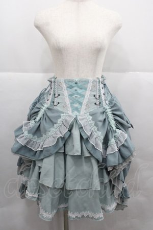 画像: Ozz oneste / Celebration of Rose ロココスカート  グリーン I-25-12-13-067-OO-SK-SA-ZI