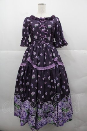 画像: Chalmiere / ハイドレンジアワンピース M ラベンダー I-25-12-13-080-LO-OP-SA-ZI