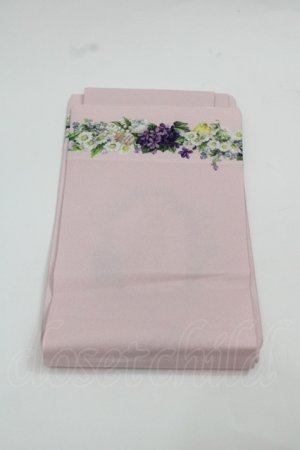 画像: BABY,THE STARS SHINE BRIGHT / Happy Easter〜Easter Bunny’s Spring Garden〜柄オーバーニーソックス  ピンク I-25-12-13-008-BA-ZA-SA-ZI