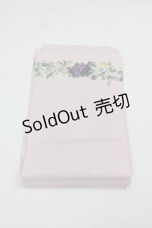 画像: BABY,THE STARS SHINE BRIGHT / Happy Easter〜Easter Bunny’s Spring Garden〜柄オーバーニーソックス  ピンク I-25-12-13-008-BA-ZA-SA-ZI